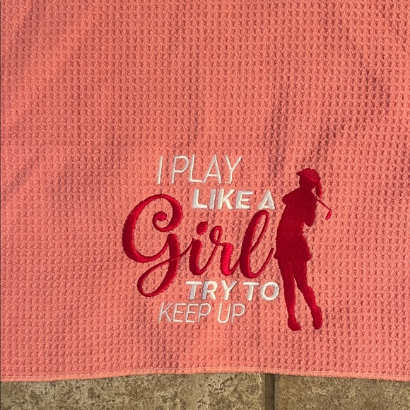 Women's Black and Pink Golf Skirts - Picture 3 of 4